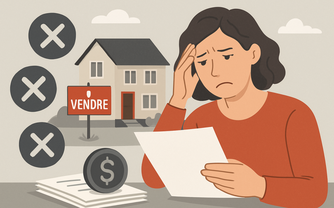Revente immobilière : 3 erreurs qui font perdre de l’argent