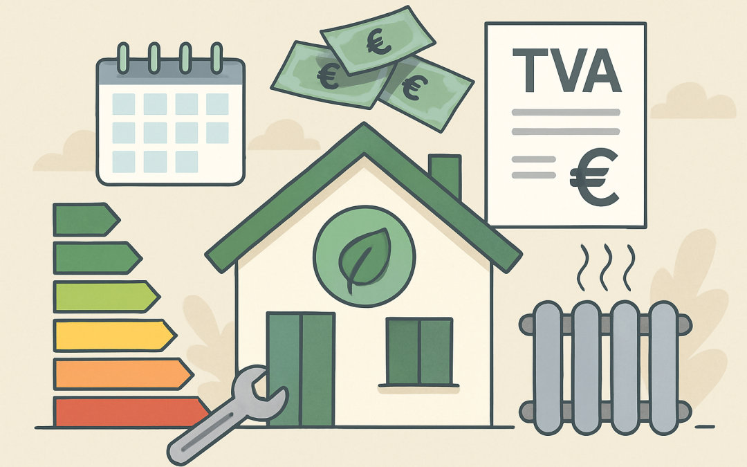 Rénovation énergétique 2026 : TVA, aides et chauffage