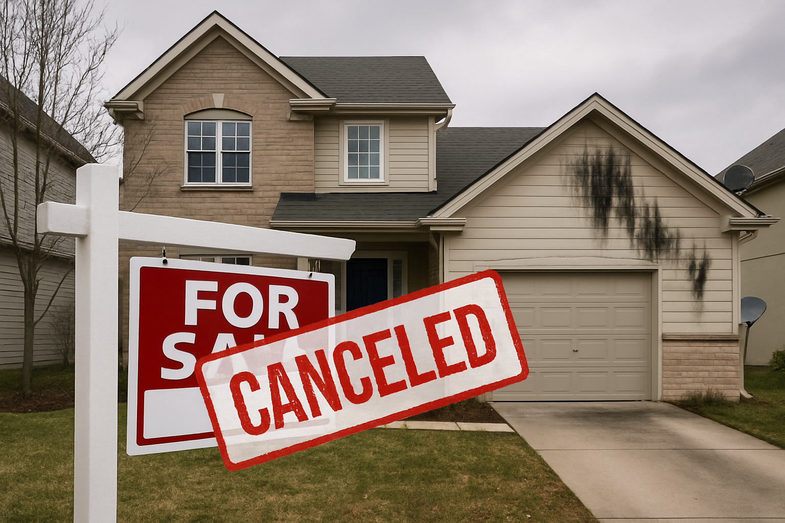 Vente immobilière annulée : nuisances et vices cachés